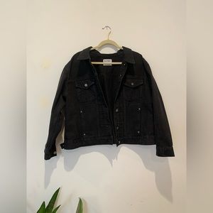 Black Jean Jacket